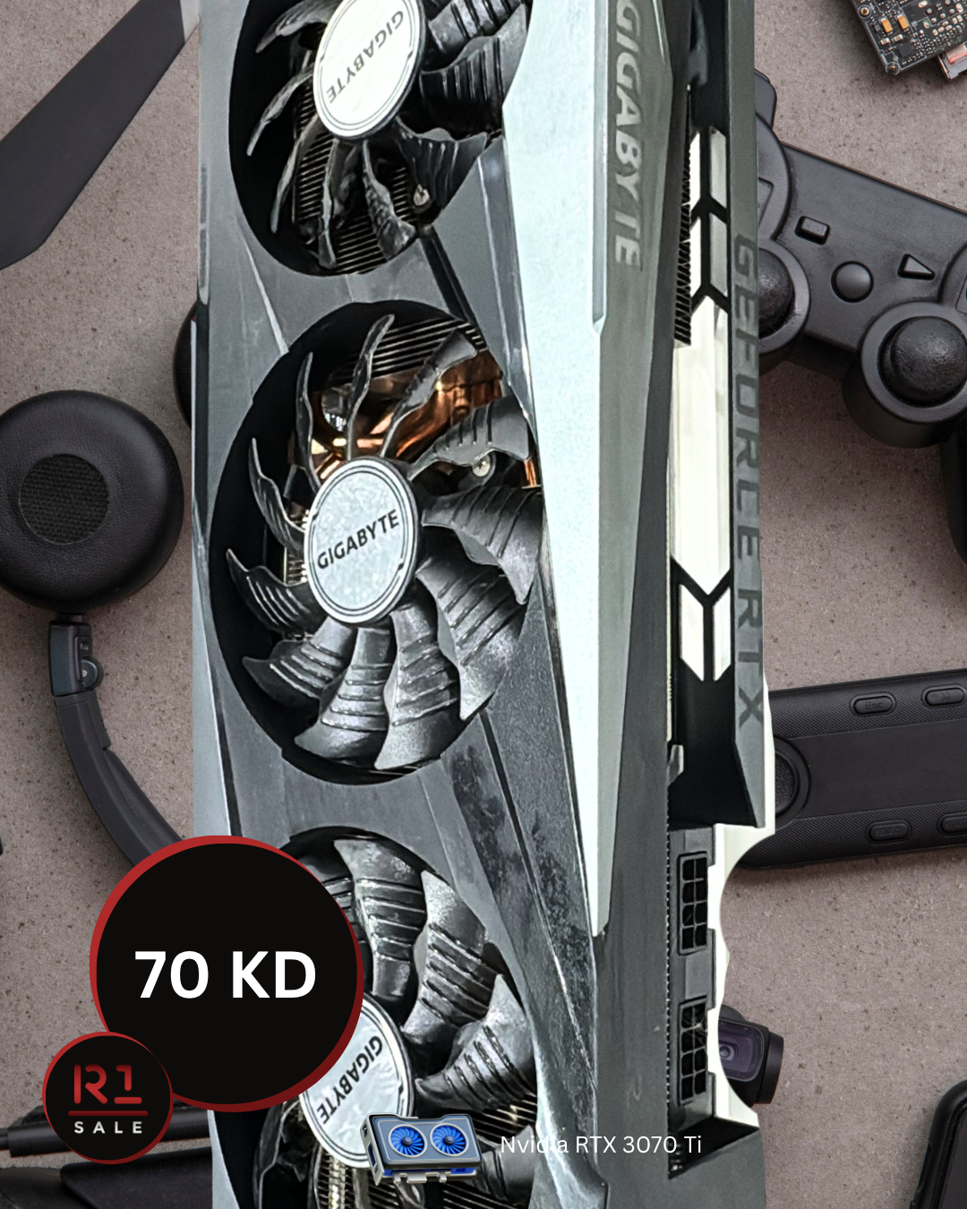 GIGABYTE Geforce RTX 3070 Ti Gaming OC 8G