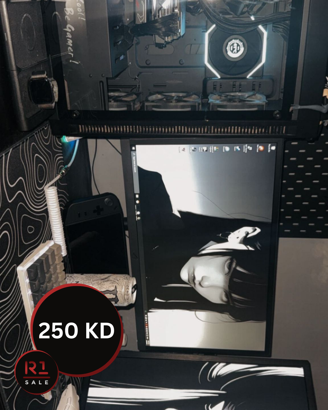 Gaming PC+Monitors+Mouse+Headset(RTX 2080 Super)